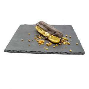ECLAIR CU VANILIE / CIOCOLATA SI ALUNE NATURALE