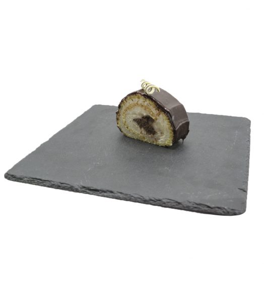 PRAJITURA RULADA VANILIE SI CIOCOLATA